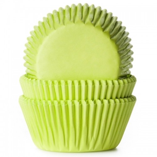Formas Cupcakes Verde Lima
